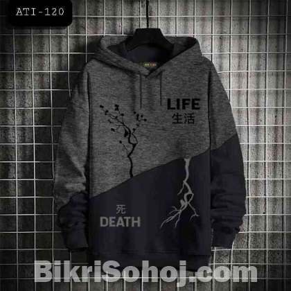 Men's winter hoodie